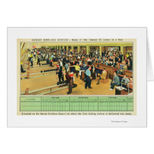 Innenansicht des Sunset Bowling Centre