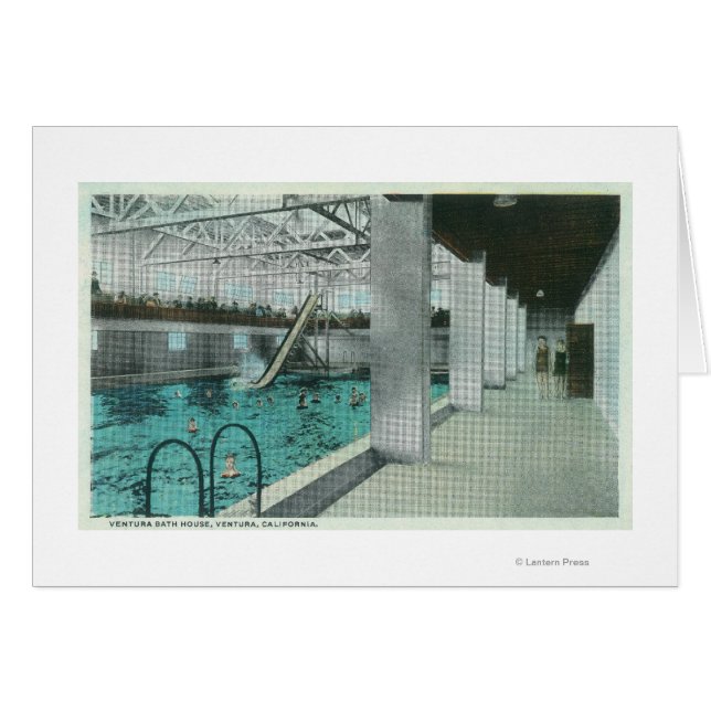 Innenansicht des Ventura Bath House (Vorderseite (Horizontal))