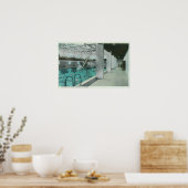 Innenansicht des Ventura Bath House Poster (Küche)