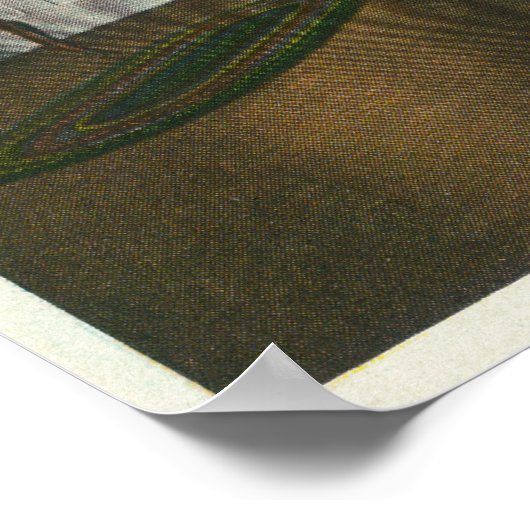 Innenansicht eines New England Homestead Poster (Ecke)