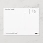 Innenansicht eines schmelzenden Eisbergs Postkarte (Rückseite)