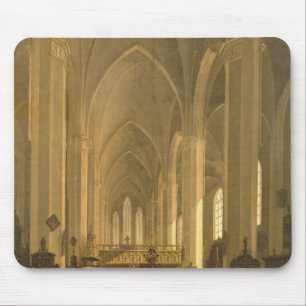 Innenansicht von Johannes Kirche in Hamburg Mousepad