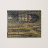 Innenansicht von Westminster Abbey blickend in Puzzle (Horizontal)