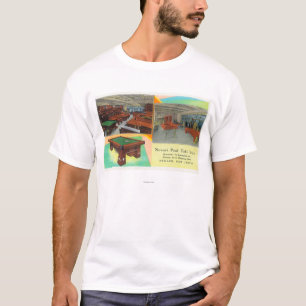 Innenansichten von Newark-Billardtisch T-Shirt