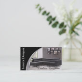 Innenarchitekt-Entwurfs-Berater Visitenkarte (Stehend Vorderseite)