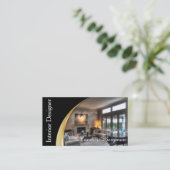 Innenarchitekt-Entwurfs-Berater Visitenkarte (Stehend Vorderseite)