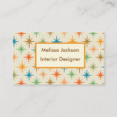 Innenarchitekt für Atomtechnik der Mitte des Jahrh Visitenkarte (Vorderseite)