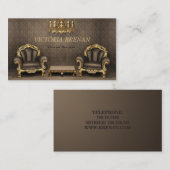 Innenarchitekt-Möbel-Dekorateur-Klassiker-Zuhause Visitenkarte (Vorne/Hinten)