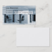 Innenarchitekt, Möbel-Stylist-Büro Visitenkarte (Vorne/Hinten)
