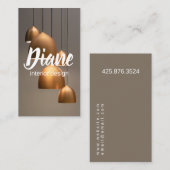 Innenarchitekt visitenkarte (Vorne/Hinten)