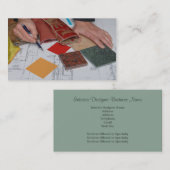 Innenarchitekt-Visitenkarte Visitenkarte (Vorne/Hinten)