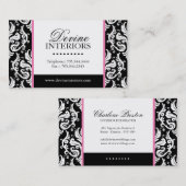 Innenarchitekt-Visitenkarte Visitenkarte (Vorne/Hinten)