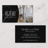 Innenarchitekt-Visitenkarte Visitenkarte (Vorne/Hinten)