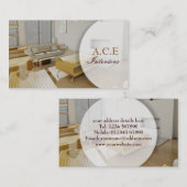 Innenarchitekt-Visitenkarte Visitenkarte (Vorne/Hinten)