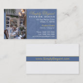 Innenarchitekt-Visitenkarte Visitenkarte (Vorne/Hinten)