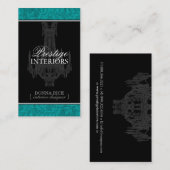 Innenarchitekt-Visitenkarte Visitenkarte (Vorne/Hinten)