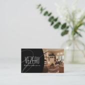 Innenarchitekt-Visitenkarte Visitenkarte (Stehend Vorderseite)