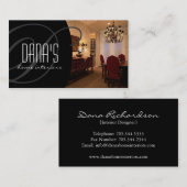 Innenarchitekt-Visitenkarte Visitenkarte (Vorne/Hinten)