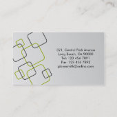 Innenarchitekt - Visitenkarten Visitenkarte (Rückseite)