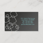 Innenarchitekt - Visitenkarten Visitenkarte (Rückseite)