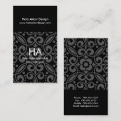 Innenarchitekt-Visitenkarten Visitenkarte (Vorne/Hinten)