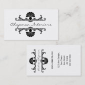 Innenarchitekt-Visitenkarten Visitenkarte (Vorne/Hinten)