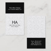 Innenarchitekt-Visitenkarten Visitenkarte (Vorne/Hinten)