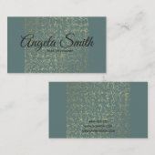 Innenarchitektdekorateur Möbel-Stylist Visitenkarte (Vorne/Hinten)