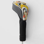 Innenarchitektin Golf Headcover (angewinkelt)
