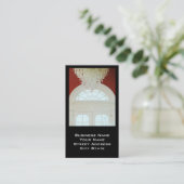 Innenarchitektin oder Visitenkarte (Stehend Vorderseite)