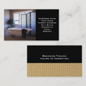 Innenarchitektin oder Visitenkarte (Vorne/Hinten)