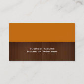 Innenarchitektin oder Visitenkarte (Rückseite)