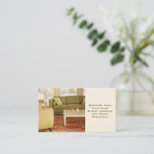 Innenarchitektin oder Visitenkarte (Stehend Vorderseite)