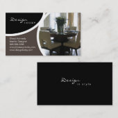 Innenarchitektur 311, die moderne Visitenkarte (Vorne/Hinten)