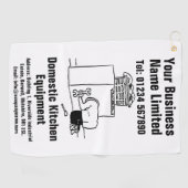 Innenarchitektur der Küche Golfhandtuch (Horizontal)