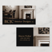 Innenarchitektur Designer Branding Business Card Visitenkarte (Vorne/Hinten)