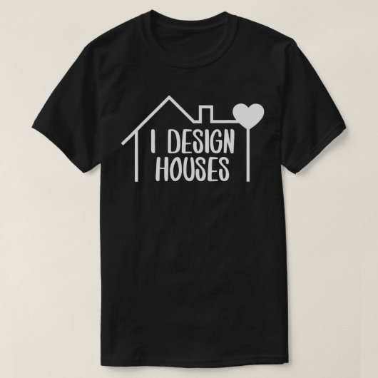 Innenarchitektur Designhäuser Innendekoration T-Shirt (Design vorne)