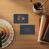 Innenarchitektur, Pflanze Visitenkarte