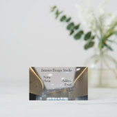 Innenarchitektur-Studio Visitenkarte (Stehend Vorderseite)