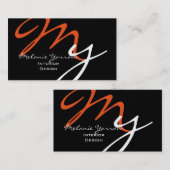 Innenarchitektur Visitenkarte (Vorne/Hinten)