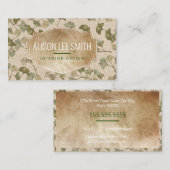 Innenarchitektur Visitenkarte (Vorne/Hinten)