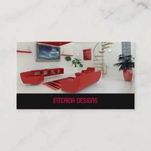 Innenarchitektur-Visitenkarte Visitenkarte