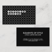 INNENARCHITEKTUR-VISITENKARTE VISITENKARTE (Vorne/Hinten)