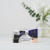 Innenarchitektur-Visitenkarte Visitenkarte (Stehend Vorderseite)