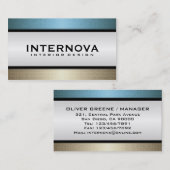 Innenarchitektur - Visitenkarten Visitenkarte (Vorne/Hinten)