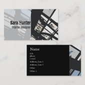 Innenarchitektur-Visitenkarten Visitenkarte (Vorne/Hinten)