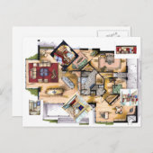 Innenausbau Postkarte (Vorne/Hinten)