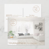 Innenausbaupostkarte Postkarte (Vorne/Hinten)