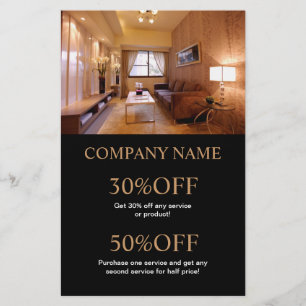 Innenausstatter Renovation Innenarchitekt Immobili Flyer