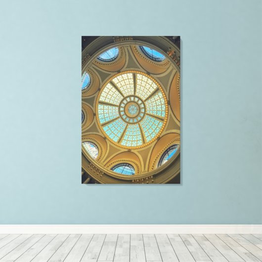 Innenausstattung Leinwanddruck (Insitu (Holzboden))